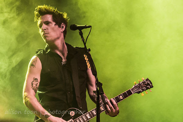 Greg K of The Offspring, Aftershock 2014, Sacramento