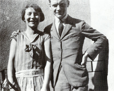 Attila József e sua madre.