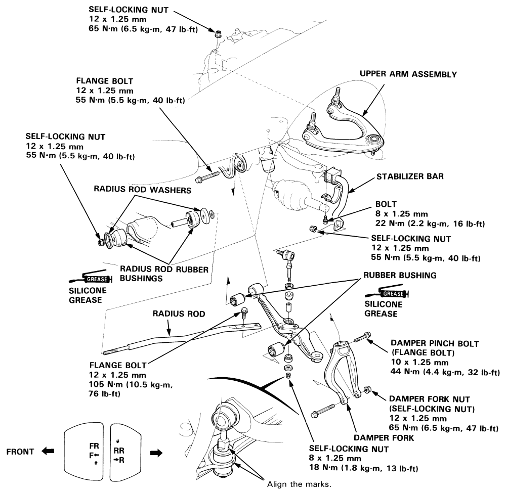 Honda Civic Suspension Diagram - Hanenhuusholli