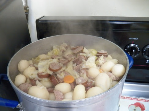 Sausage, Cabbage and Kielbasa Boil Sausage, Cabbage and Kielbasa Boil