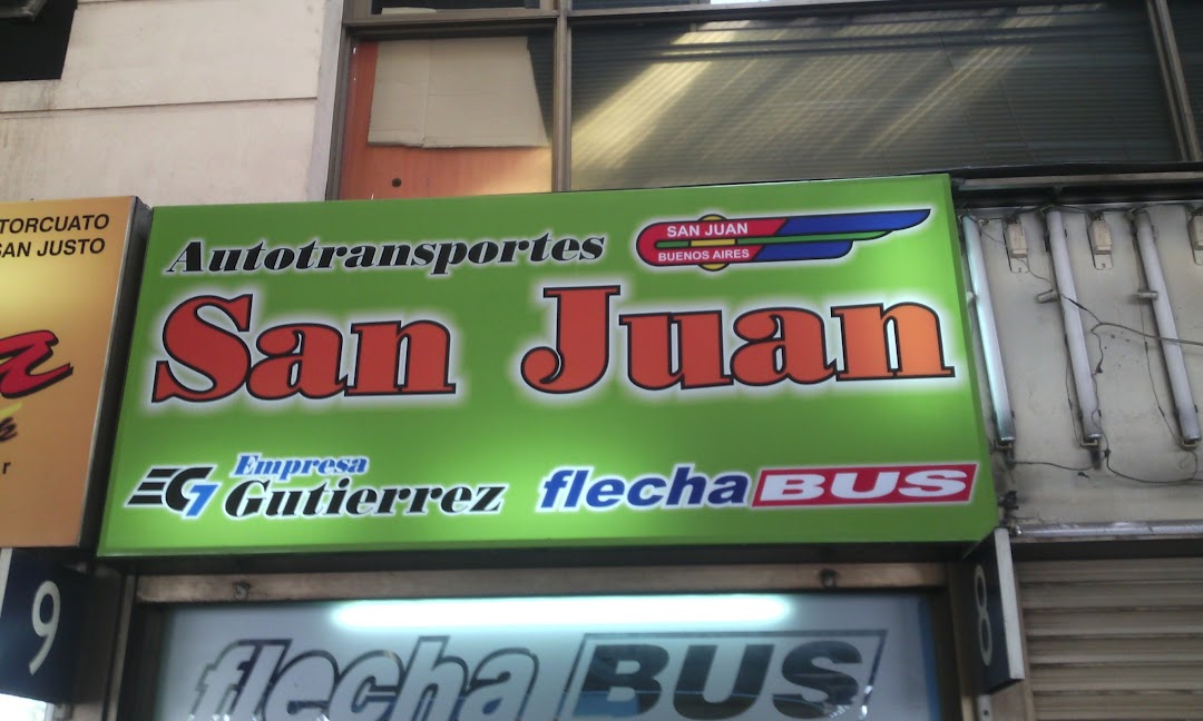 Autotransportes San Juan Encomiendas - Terminal de Omnibus Tucumán - Depósito N399