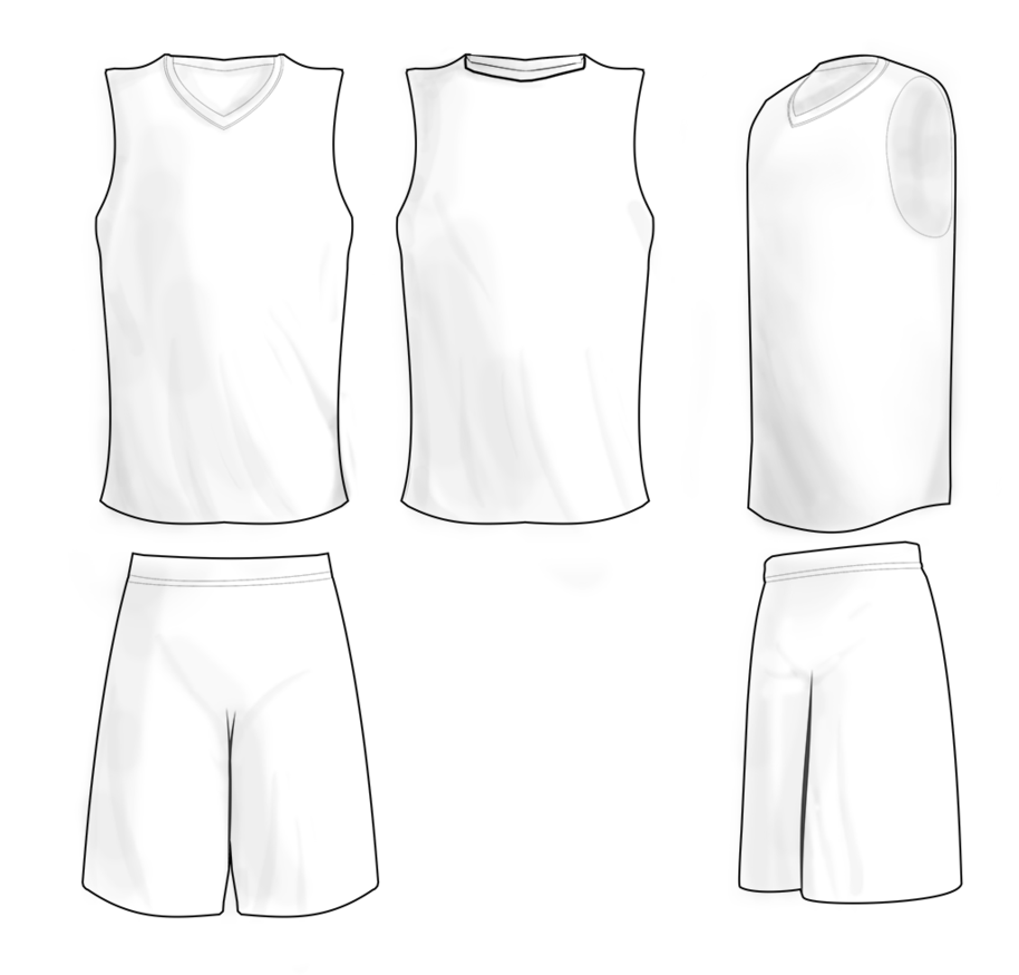 Download Basketball Jersey Outline Png Png Gif Base