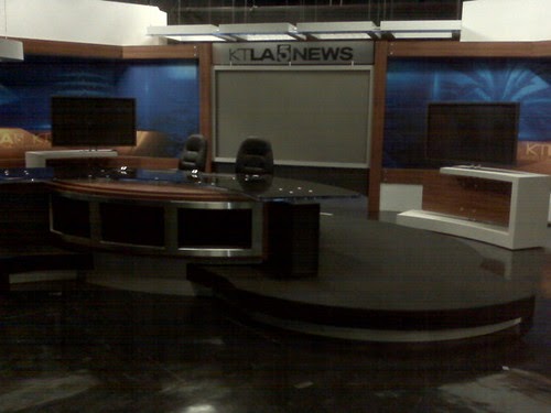 Franklin Avenue For Its New Look Ktla Goes Back To The Future