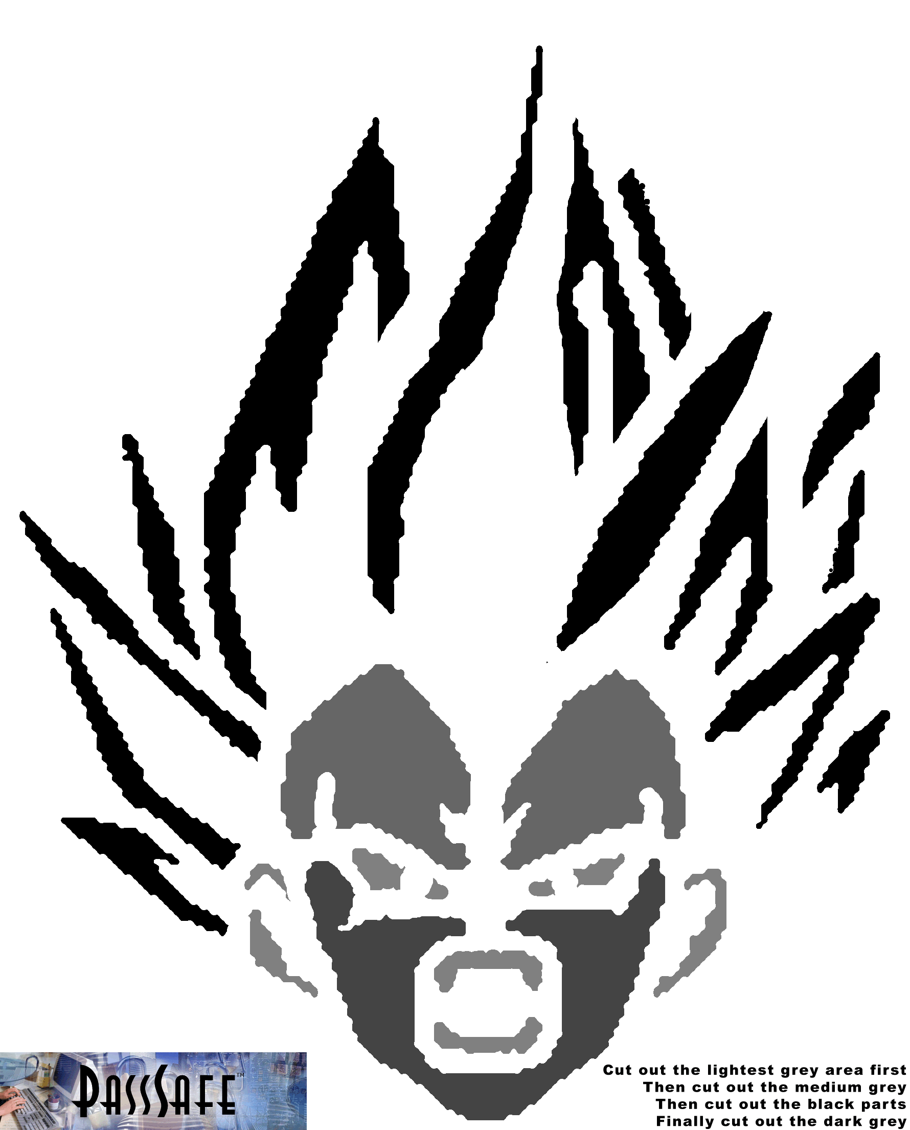 Dragon Ball Z Pumpkin Stencil - Best Tattoo Ideas