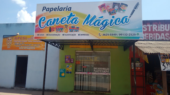 Papelaria Caneta Mágica