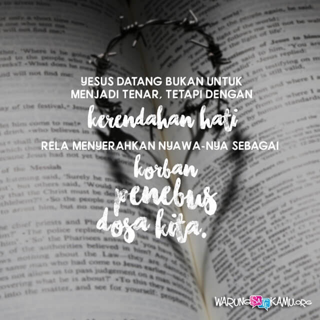 Puisi Kerendahan Hati Kristen