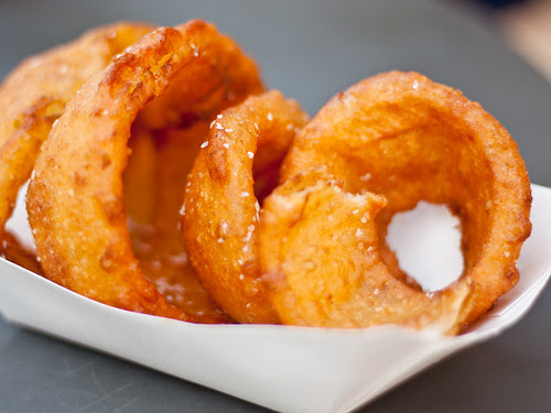 Ginormous onion rings