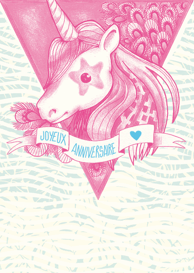 Bon Anniversaire Licorne Ulrike Shantays