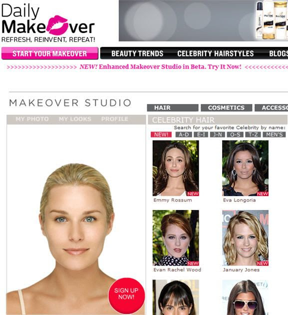 Virtual com www makeover taaz Virtual Makeover