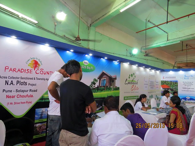 Paradise County - N A - T P Sanctioned Plots - Choufula on Solapur Road - Visit Sakal Agrowon Green Home Expo, 25th and 26th May, 2013