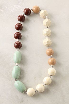http://www.pinterest.com/pin/172122016978054966/ I could make this from some of my vintage beads scavenged from broken necklaces. For a lot less than $288, btw.