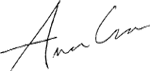 Andy Cross Signature
