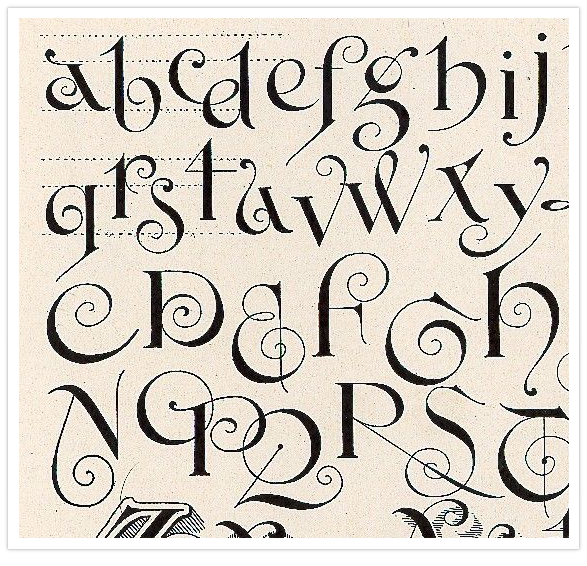 Calligraphy Alphabet Cool Calligraphy Alphabhet