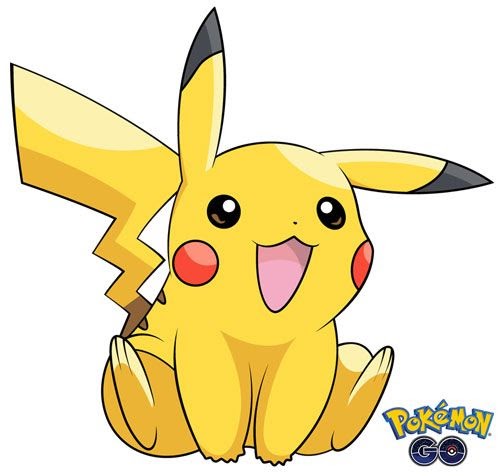 Pikachu 2 de Pokémon Go | Vector Clipart