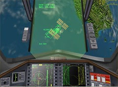 Dock ISS - Delta Glider Virtual Cockpit