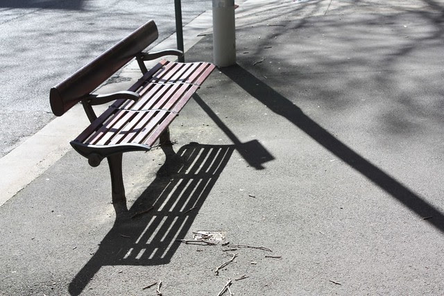 A bench in the Winter sun...
