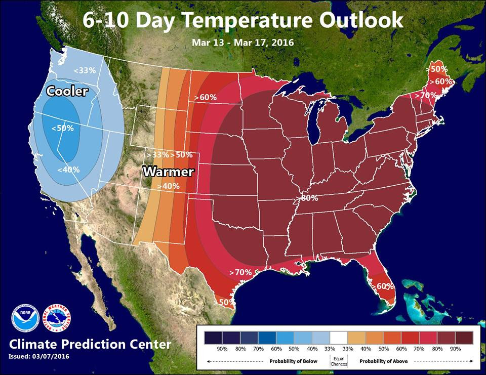 travel weather forecast map