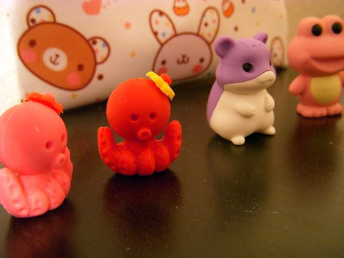 Kawaii Eraser Cuteness