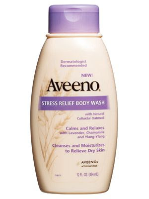 Aveeno Stress Relief Body wash via instyle.com