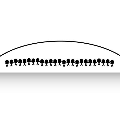 大 縄跳び 大縄 イラスト 簡単