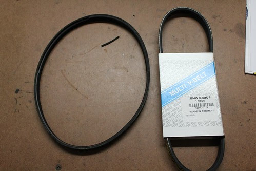 2001 BMW R1150GS Alternator Belt Replacement