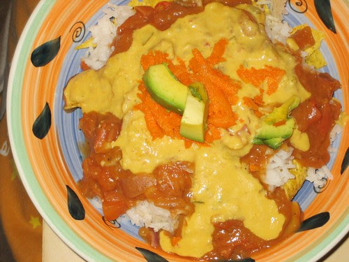 nacho cheese nachoes