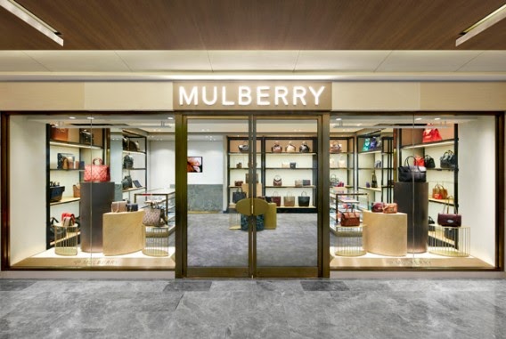 Luxury And Travel Hub: Mulberry opens fourth store in Singapore at Paragon