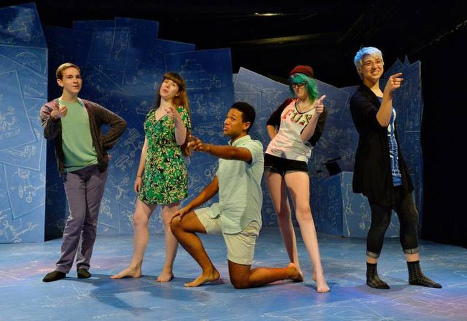 The Coterie’s new Project Pride will perform at KC Fringe. Appearing: members (from left) Josh Metje, 15, Blue Springs; Claire Davis, 18, Lee’s Summit; Christian Williams, 17, Kansas City, North; Leanna Varney, 15, KC; and Leah Brownlee, 18, KC.