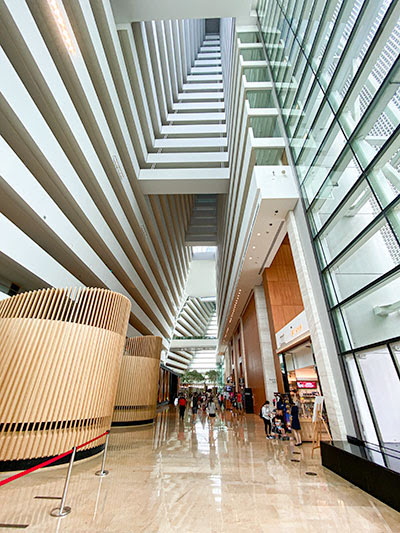 Marina Bay Sands Singapore Lobby