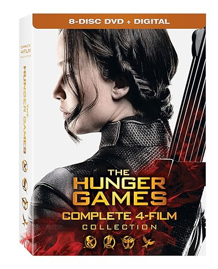 The Hunger Games: Complete 4 Film Collection [DVD + Digital]