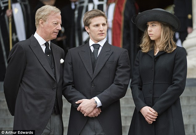 The Iron Granddaughter Mark Thatcher S 19 Year Old Daughter Steals The Show