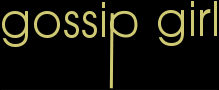 English: Gossip Girl TV series logo.