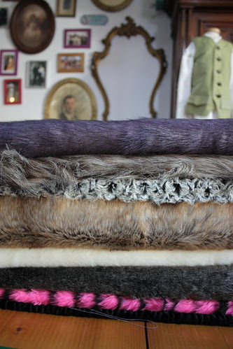 Stock de tissus pour manchons