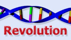 DNA with the word Revolution