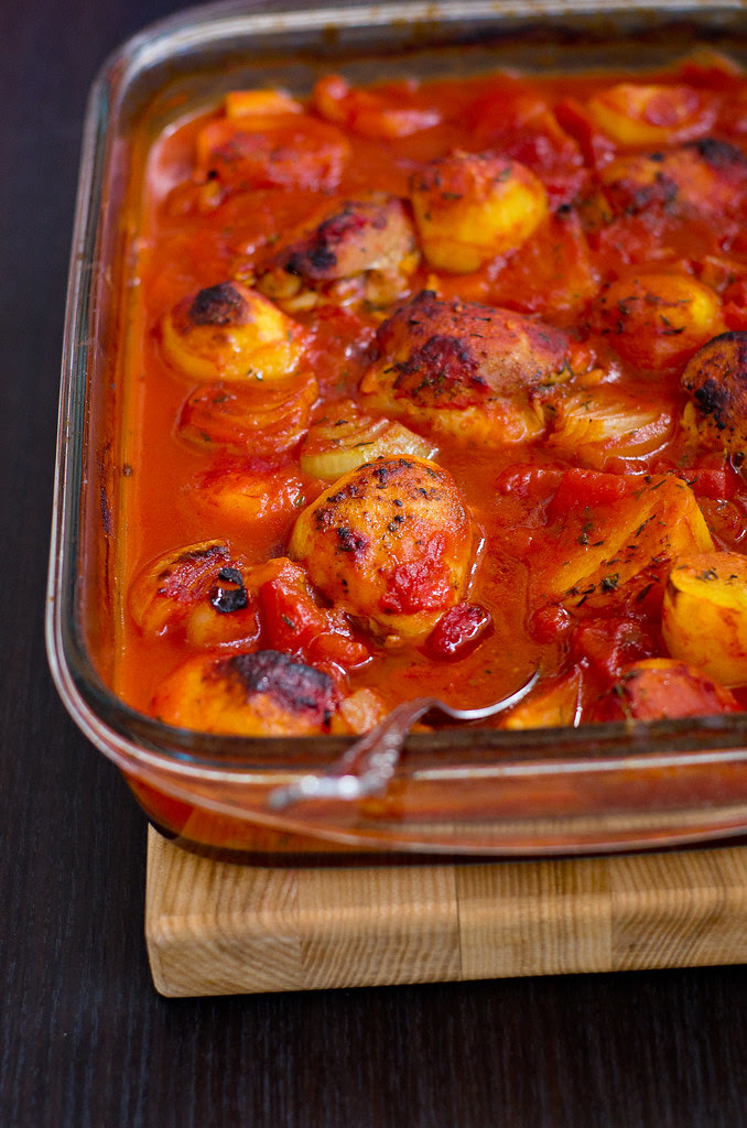 Tomati-kanahautis / Tomato and chicken stew