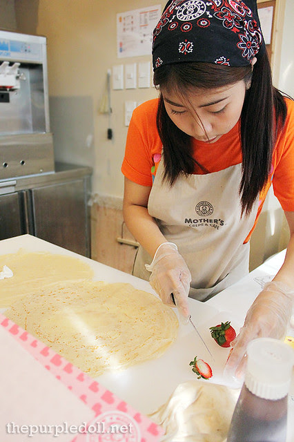 Freshly-Prepared Crepes