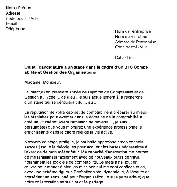 Lettre De Motivation Stage Master 2 Droit Public  Soalan 1