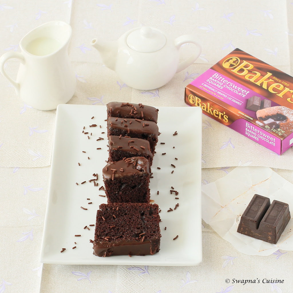 Easy Eggless Chocolate Cake Recipe