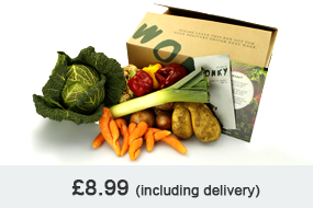 Wonky veg boxes