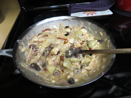 stir in the pasta