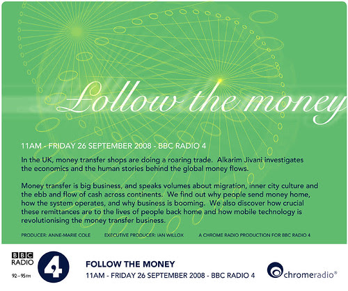 Follow the money on BBC Radio 4