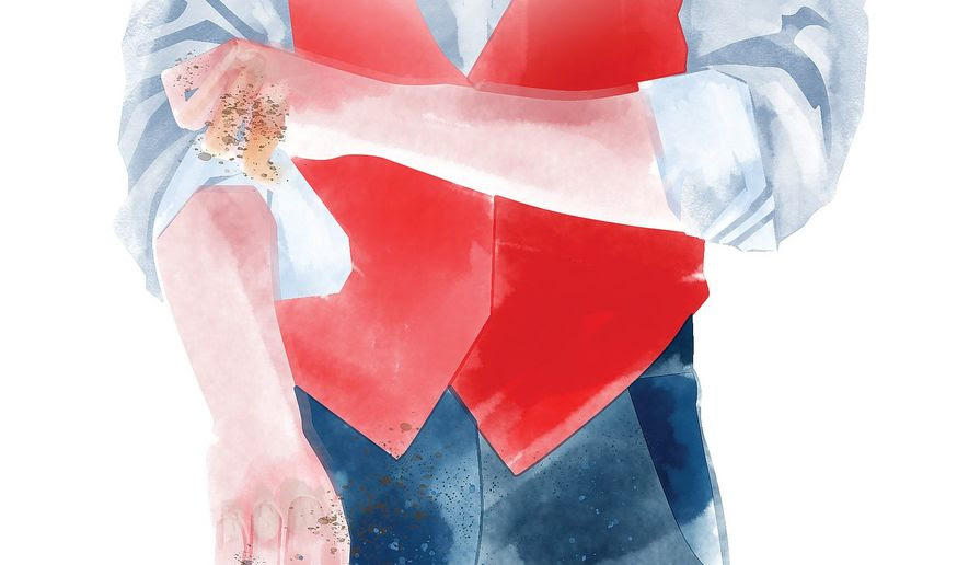 Illustration on making America great again by Linas Garsys/The Washington Times