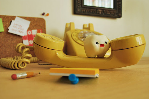 Sorry, she's not in, please. Can I take your message, please? Uh-huh, uh-huh...