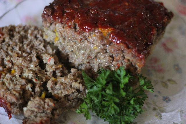 Maple and Sweet Pepper Meatloaf