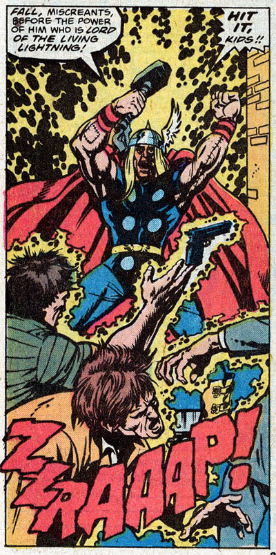 Awww, Thor's muscles had a blow-out. MTU #74