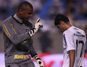 O goleiro Jefferson, do Botafogo, também cobrou respeito de Léo Rocha após a cavadinha