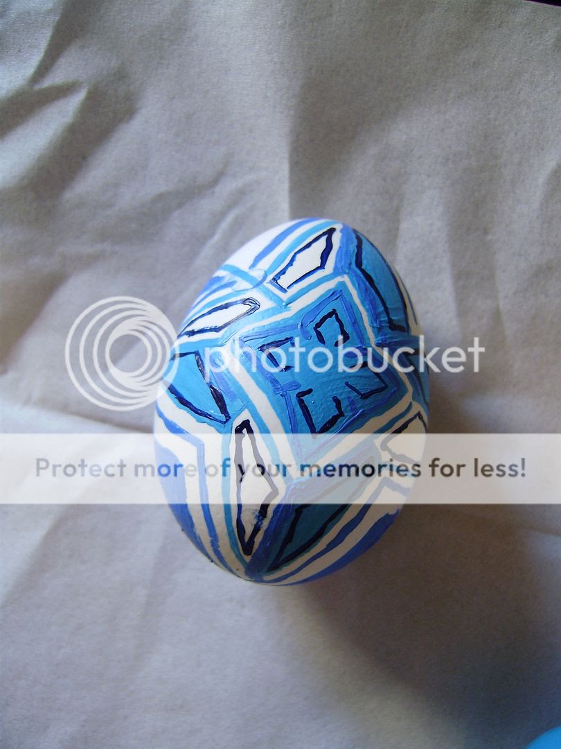 Easter Egg - on blog