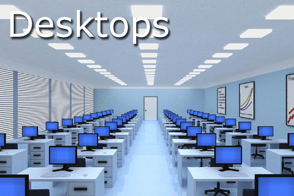 Computing with Desktops, Laptops and Servers...
