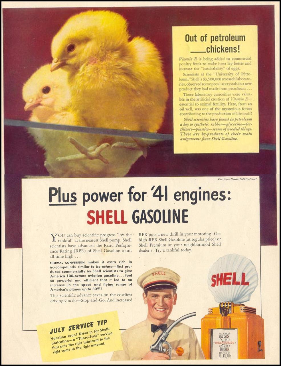 SHELL GASOLINE
LIFE
06/23/1941