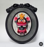 WuzOne's custom framed "Darth Bear"... is awesome!